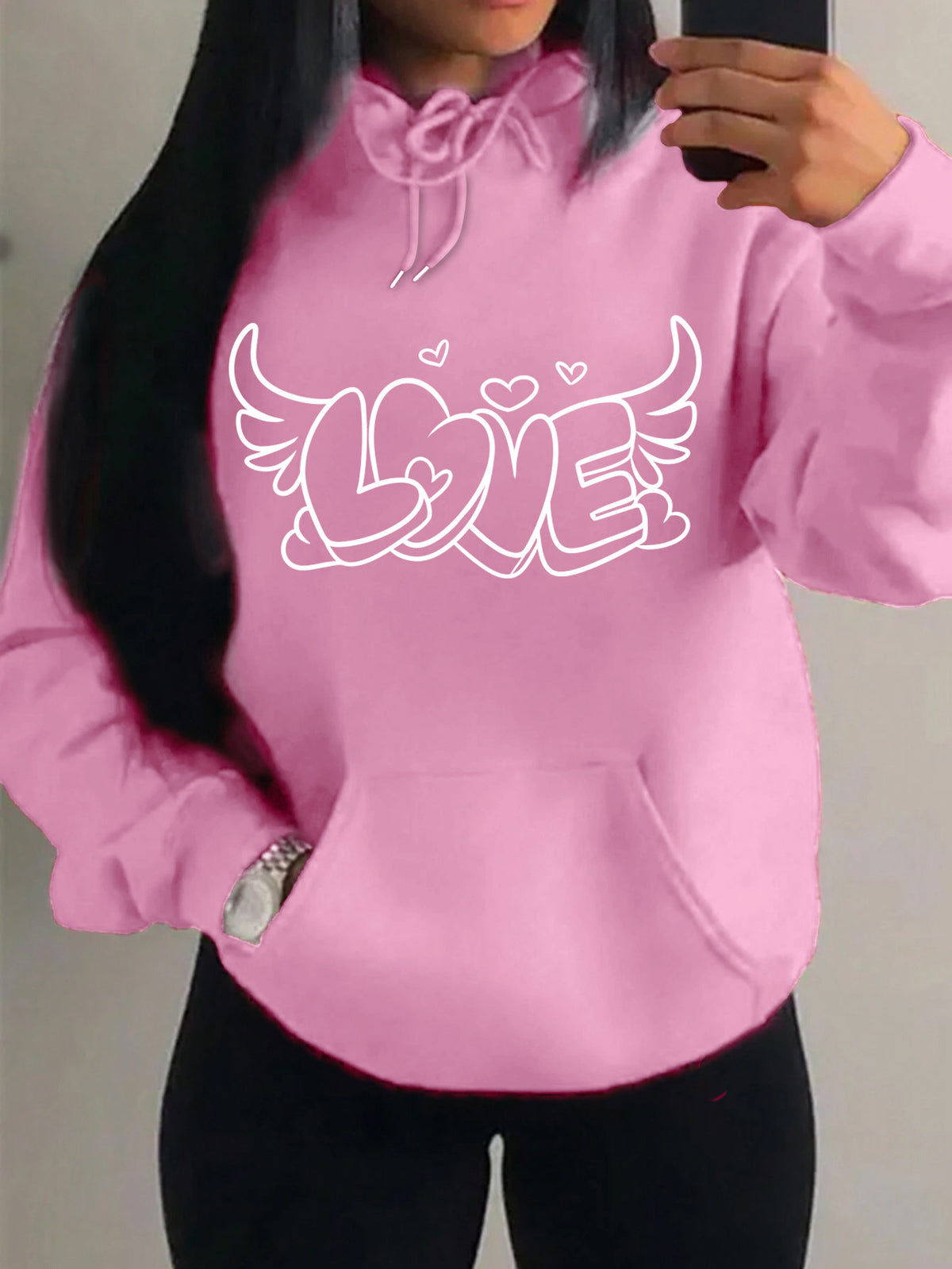 2025 Printed Hoodie Plus Size New Style