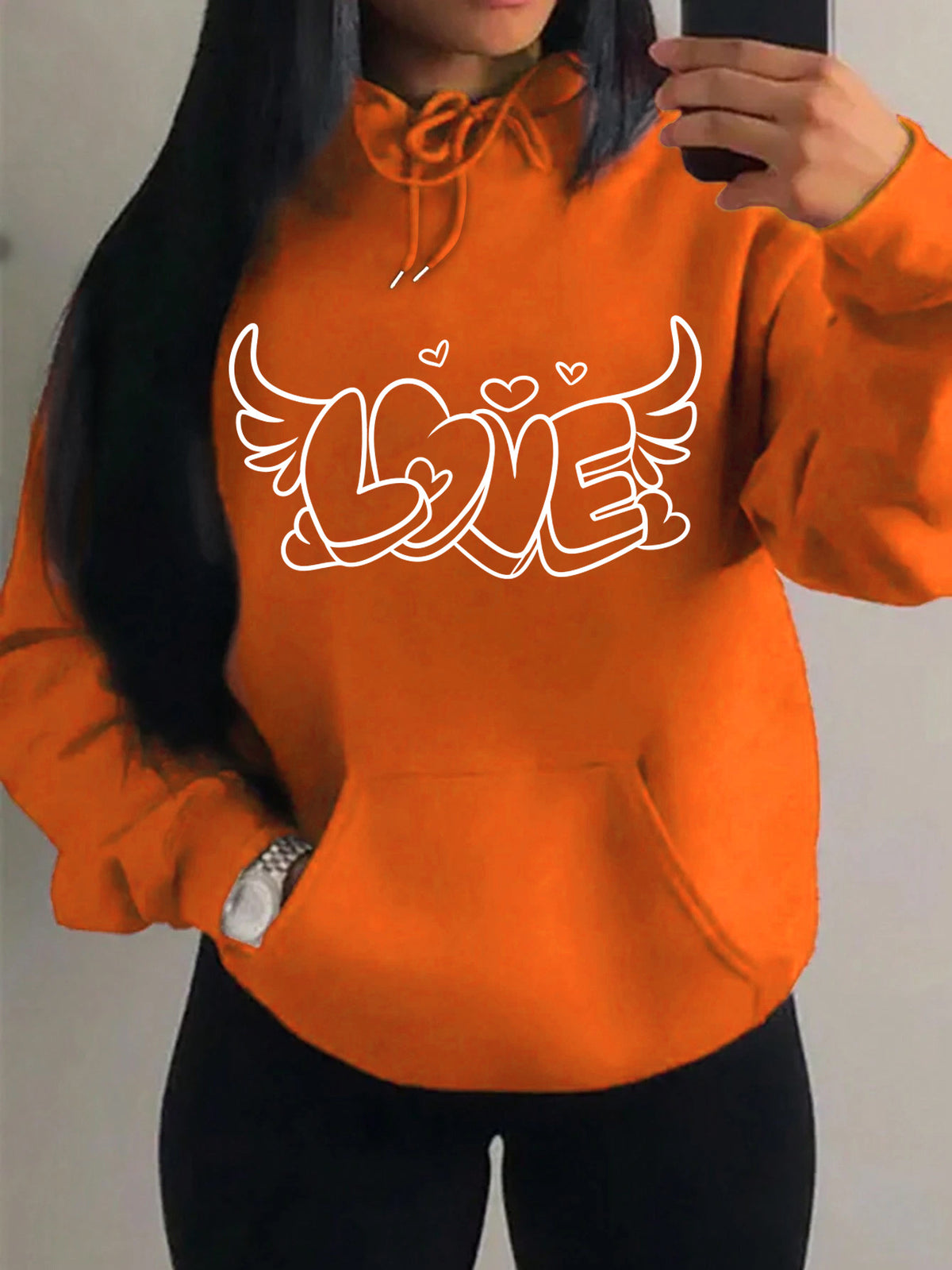 2025 Printed Hoodie Plus Size New Style