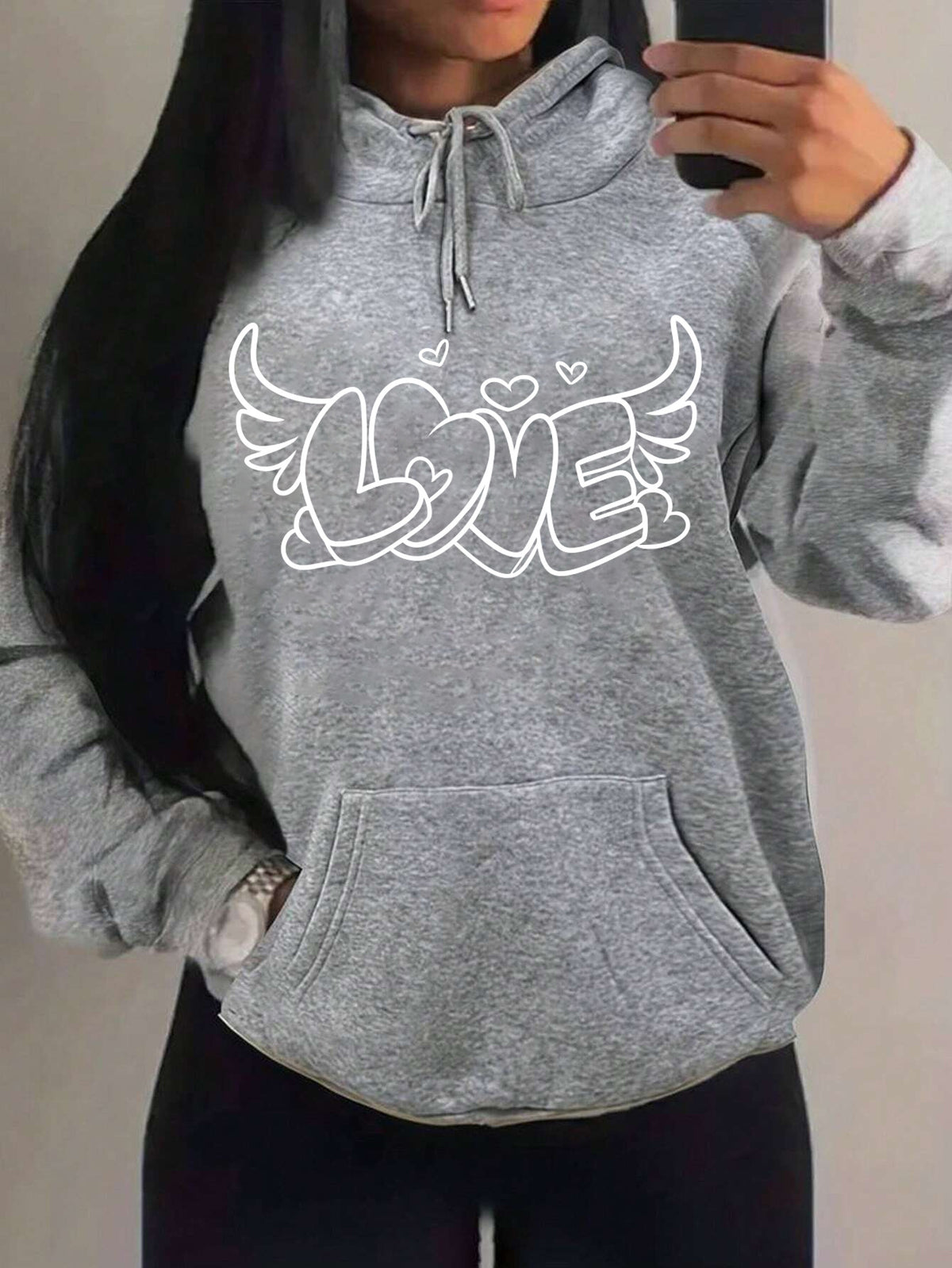 2025 Printed Hoodie Plus Size New Style