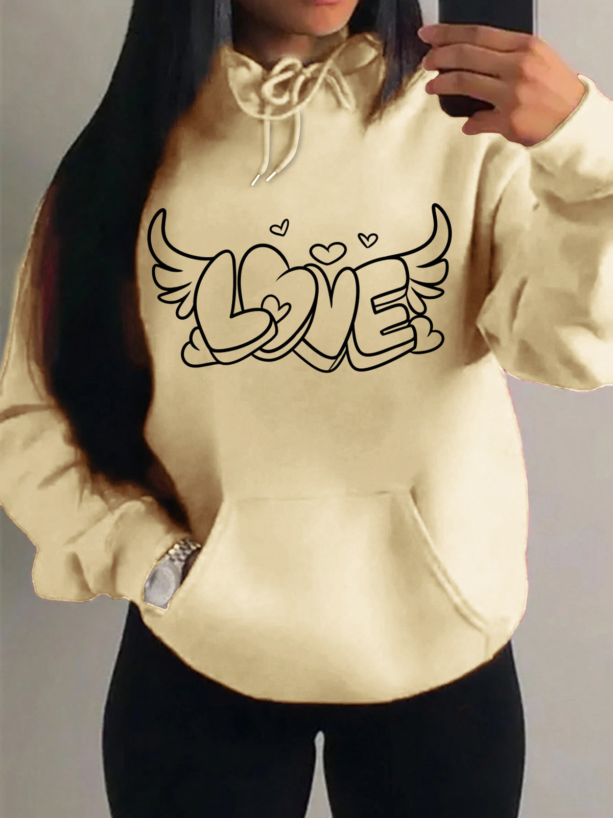 2025 Printed Hoodie Plus Size New Style