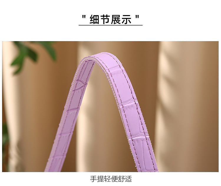 Hobo Underarm Bag 2026 Ladies Handbags Crocodile Pattern Underarm Bag Fashionable Internet Celebrity Women's Shoulder Bag