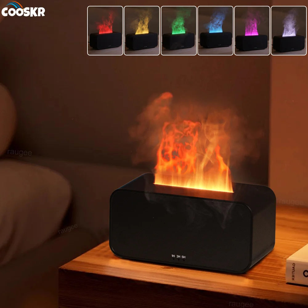 The Cozy Ambient Flame Humidifier