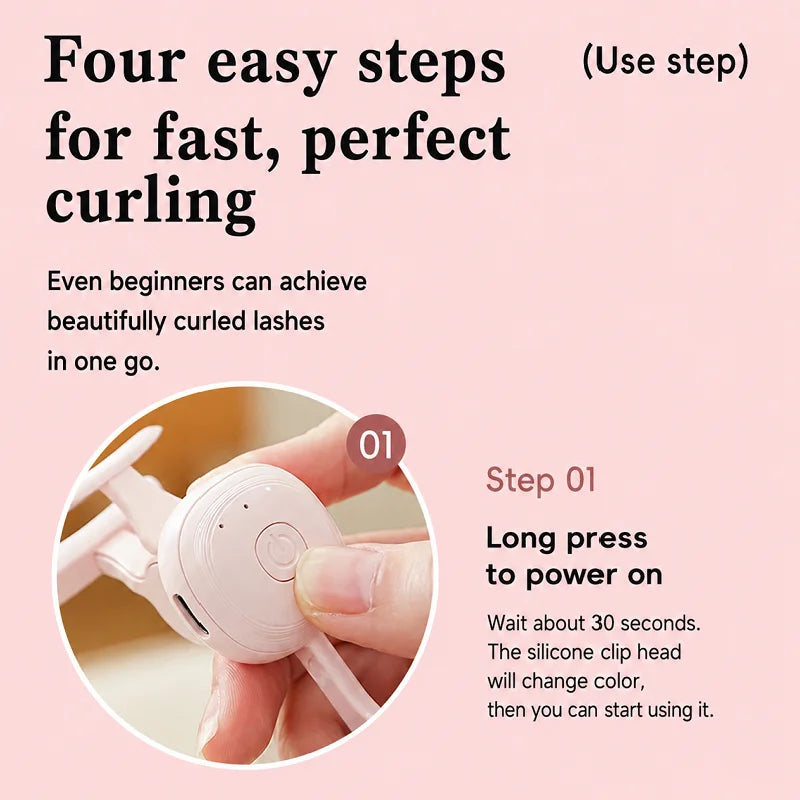 The LuxeLift Heated Eyelash Curler