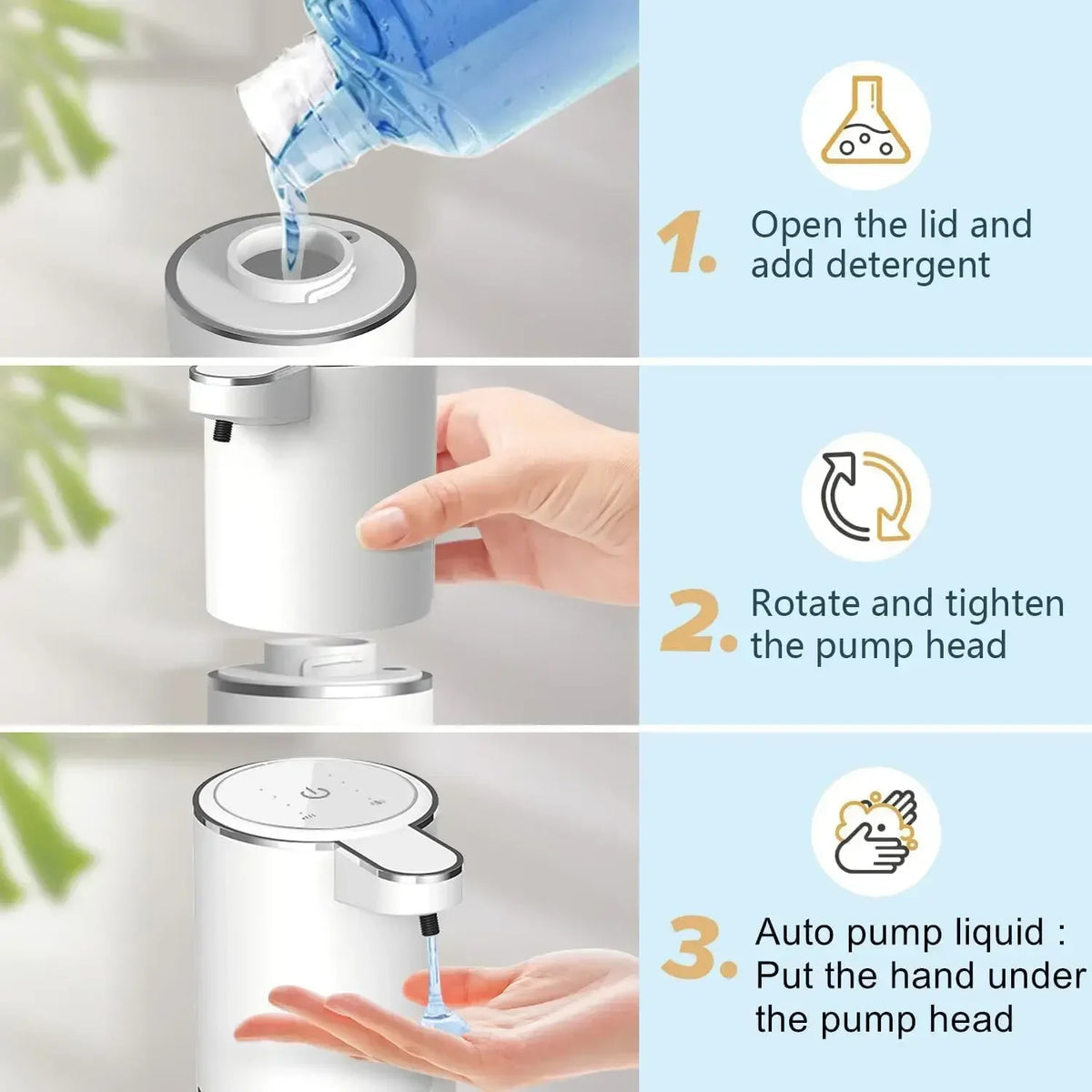 The No-Touch Clean Smart Dispenser