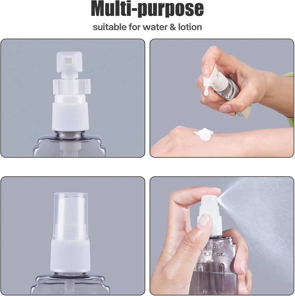 Travel Essentials 4-Piece Refillable Bottle Set
