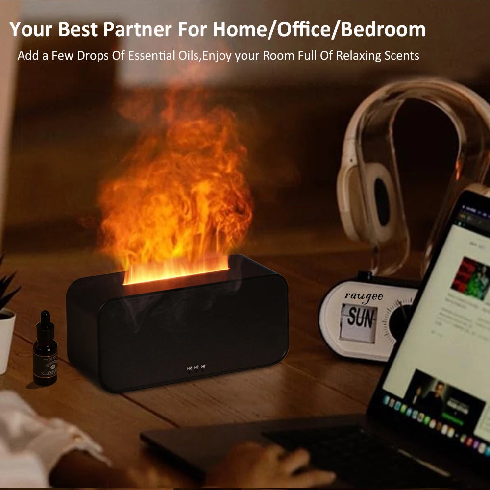 The Cozy Ambient Flame Humidifier