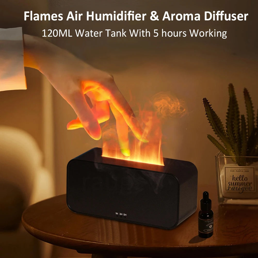 The Cozy Ambient Flame Humidifier