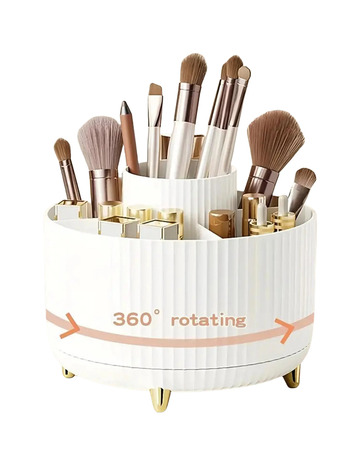 The Dust-Shield Brush Organizer