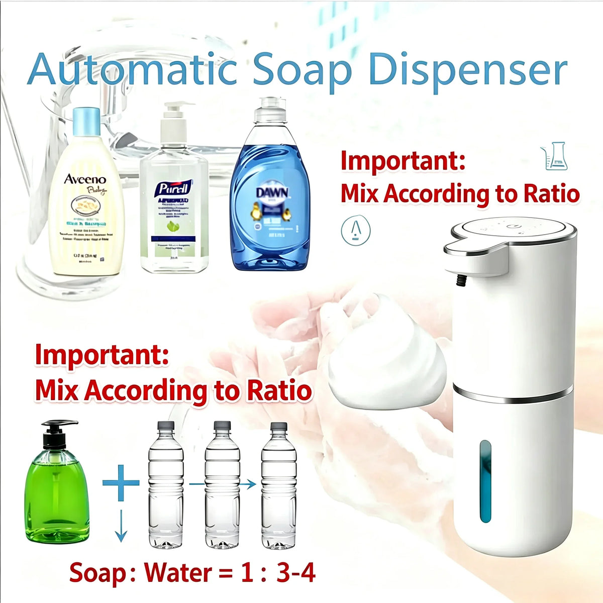 The No-Touch Clean Smart Dispenser