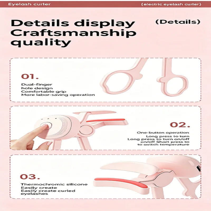 The LuxeLift Heated Eyelash Curler