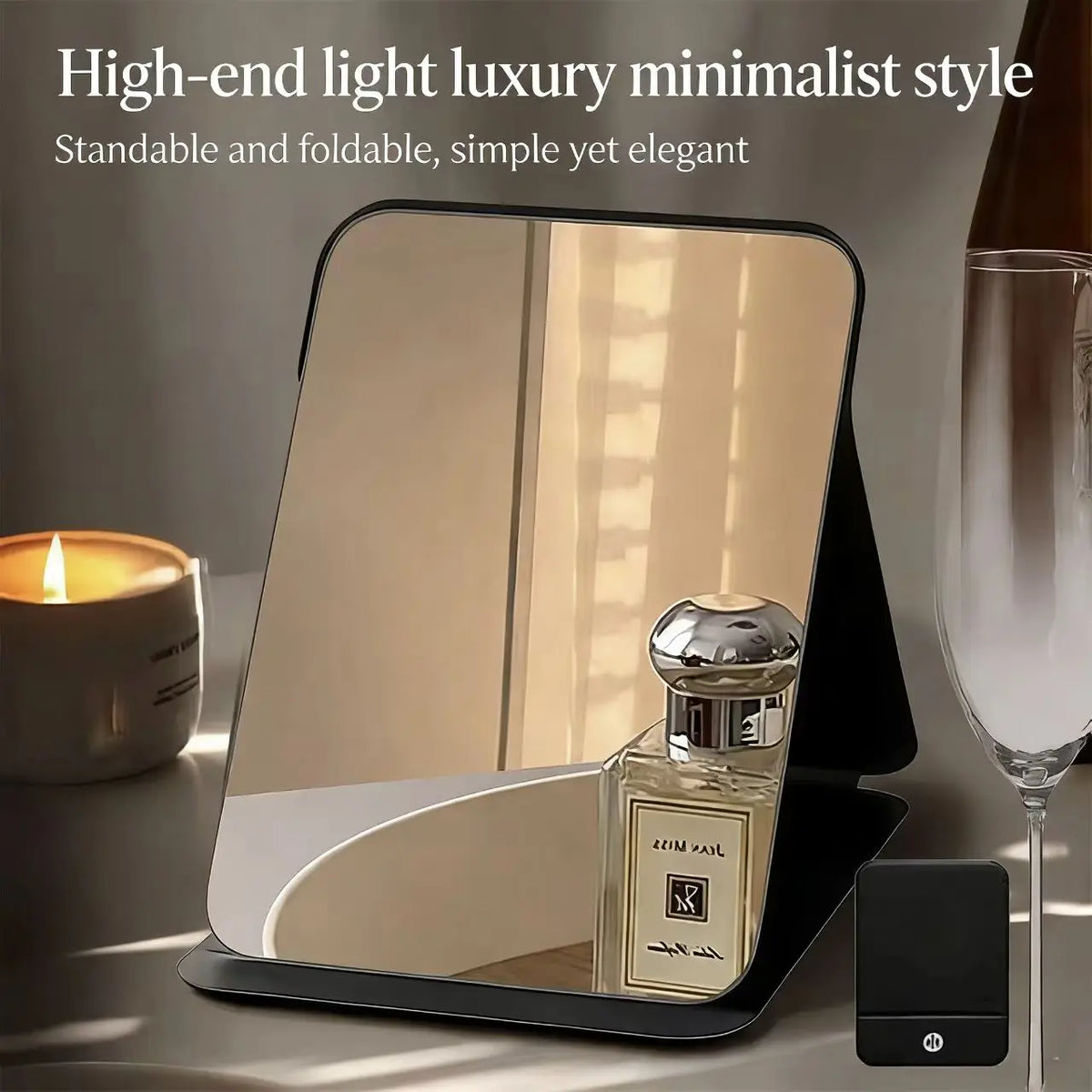 Foldable Travel Makeup Mirror