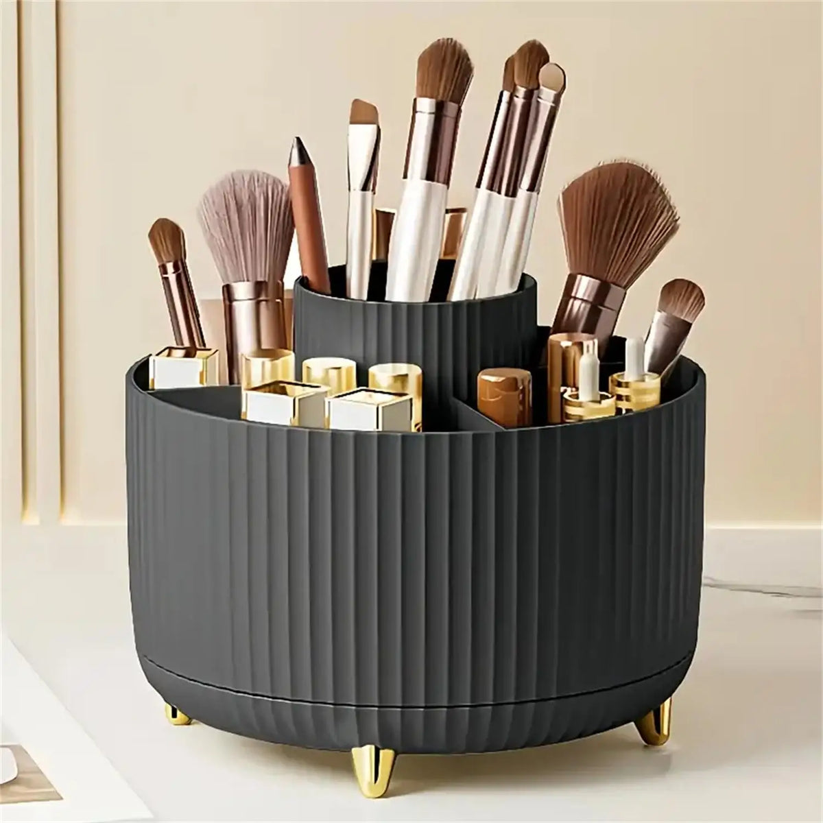 The Dust-Shield Brush Organizer