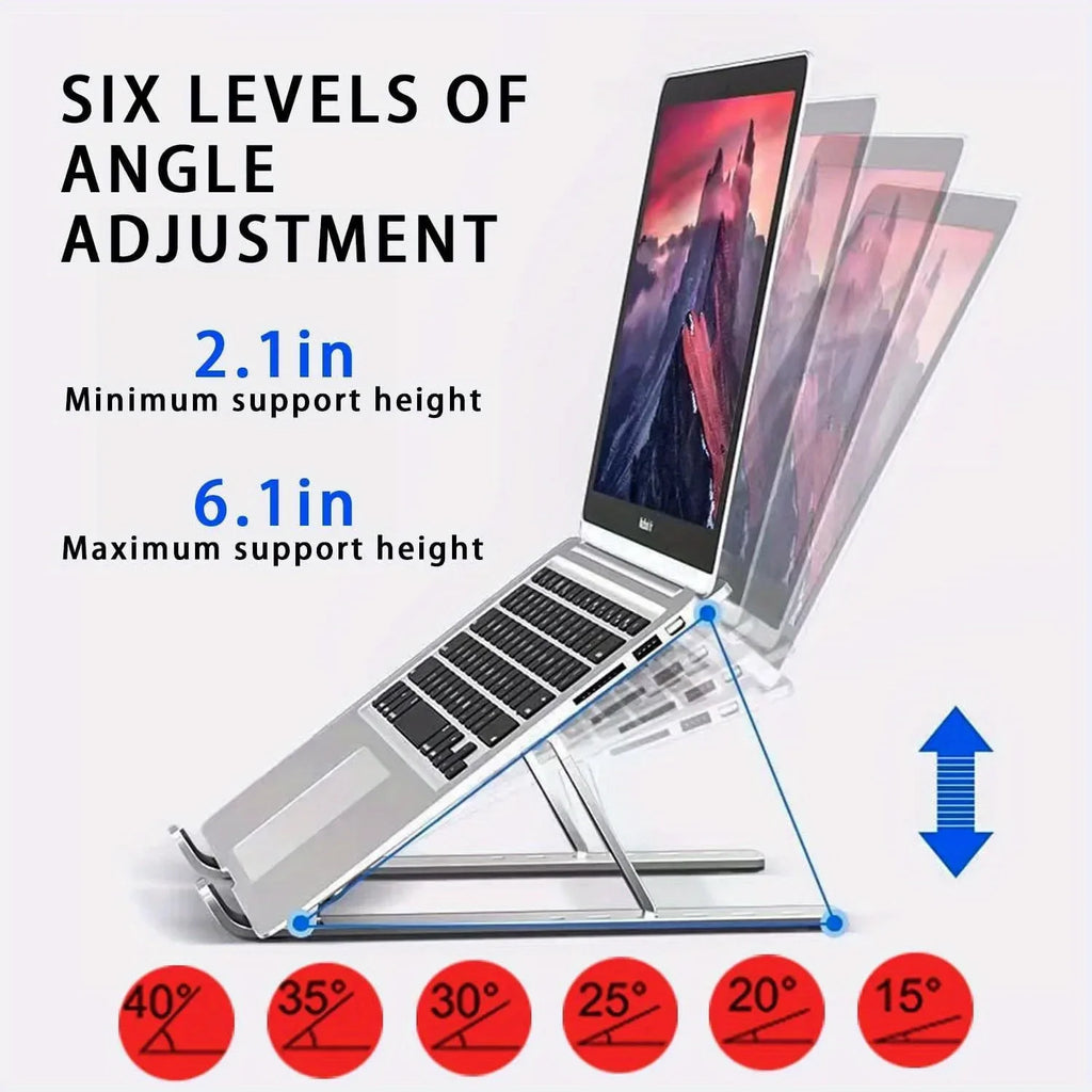 Premium Ergonomic Aluminum Laptop Stand