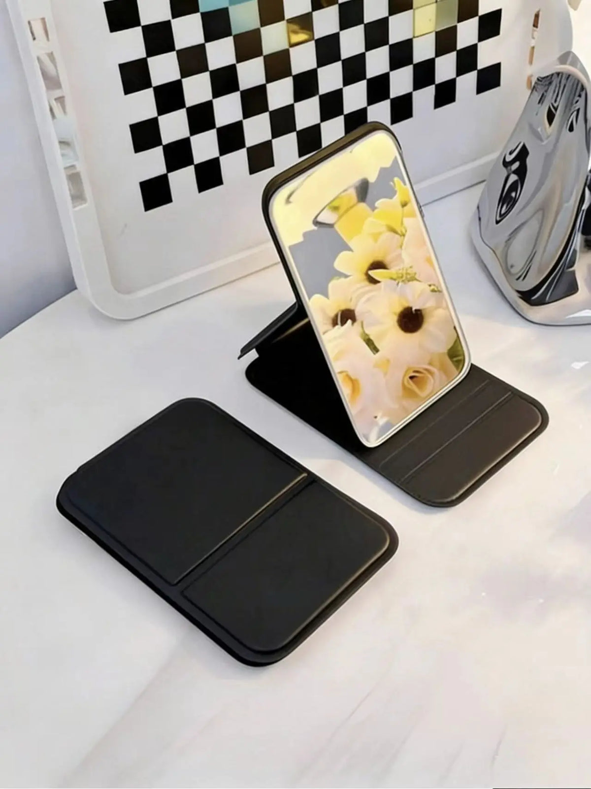 Foldable Travel Makeup Mirror