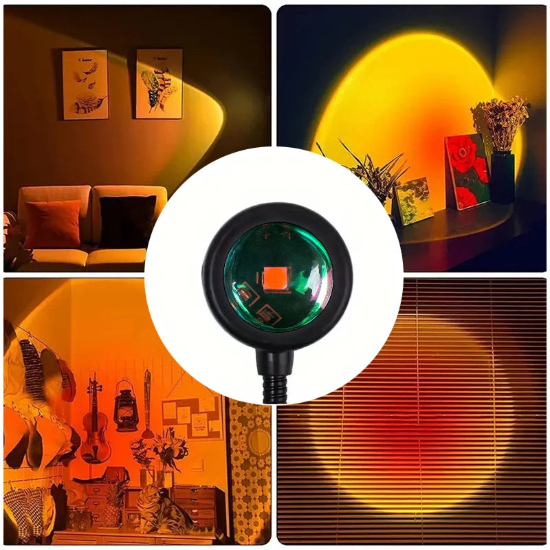 HD Aesthetic Sunset Studio Lamp