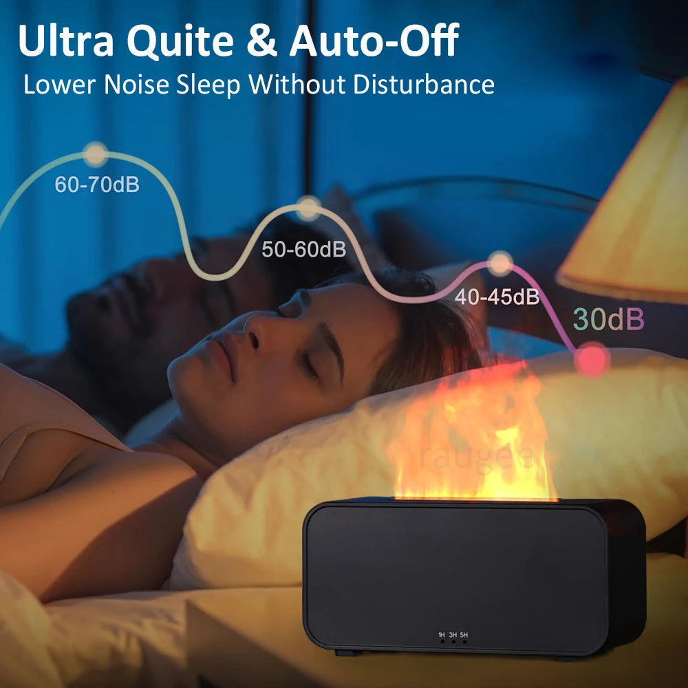 The Cozy Ambient Flame Humidifier